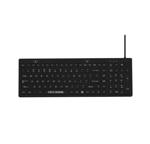 MANMACHINE KEYBOARD D COOL LIT IP68 BLACK
